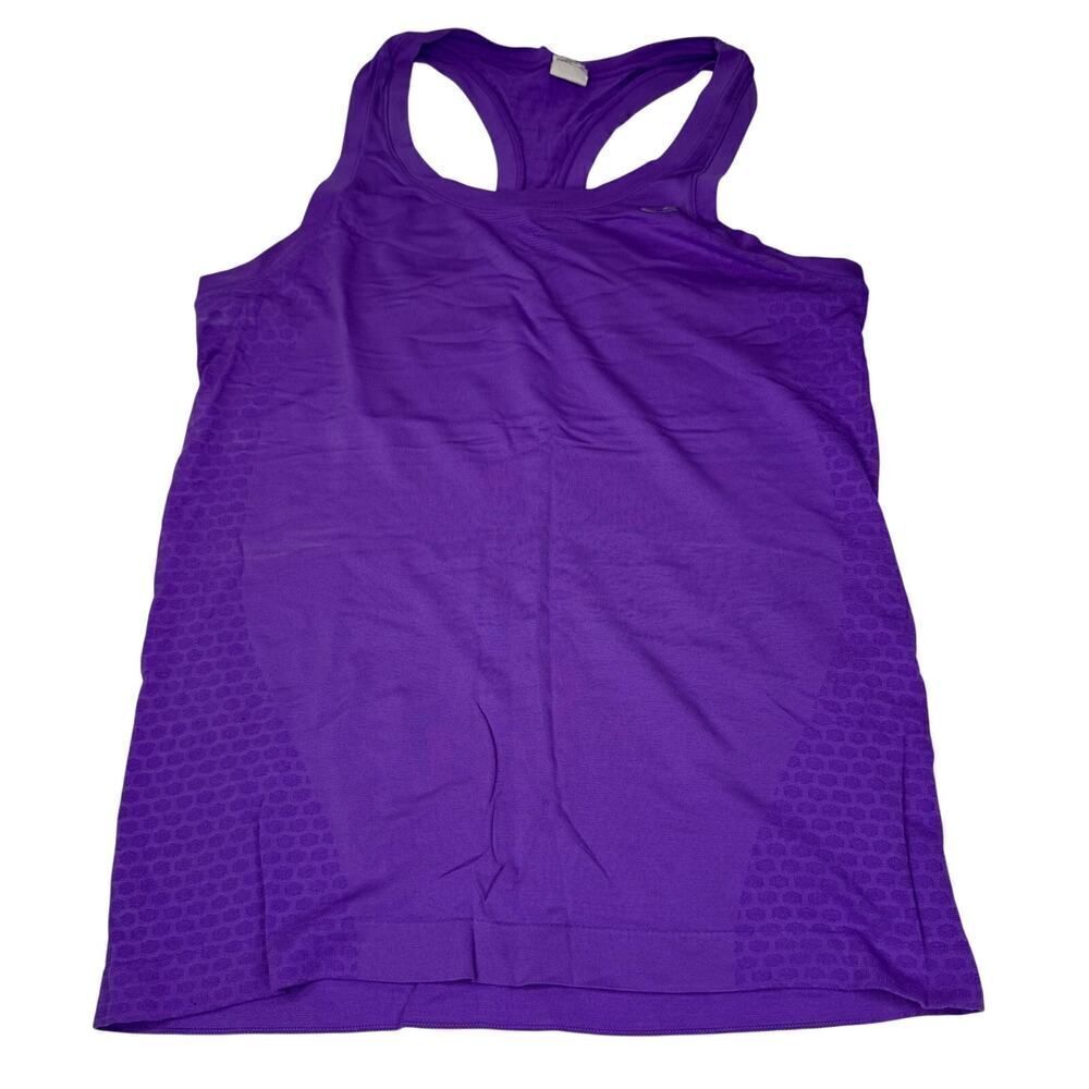 Champion Duo Dry Purple Racerback Tank Top XS/S | Performance Workout Shirt Top